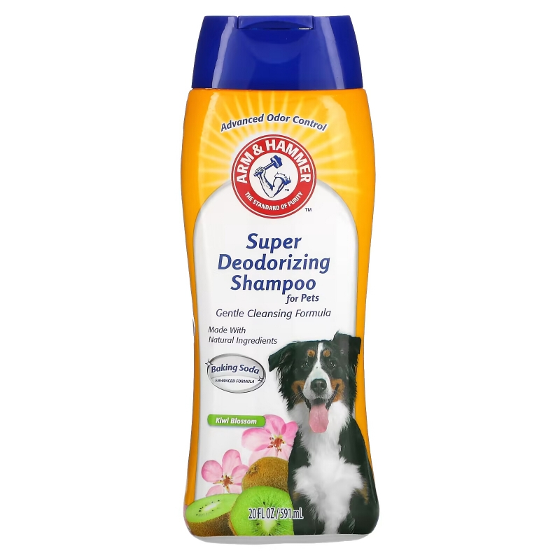 Arm & Hammer, Super Deodorizing Shampoo for Pets, Kiwi Blossom, 20 fl oz (591 ml)