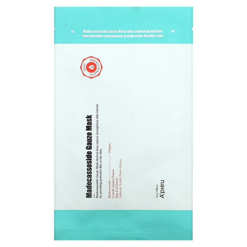 A'Pieu, Madecassoside Gauze Beauty Mask, 1 Sheet, 0.88 oz (25 g)